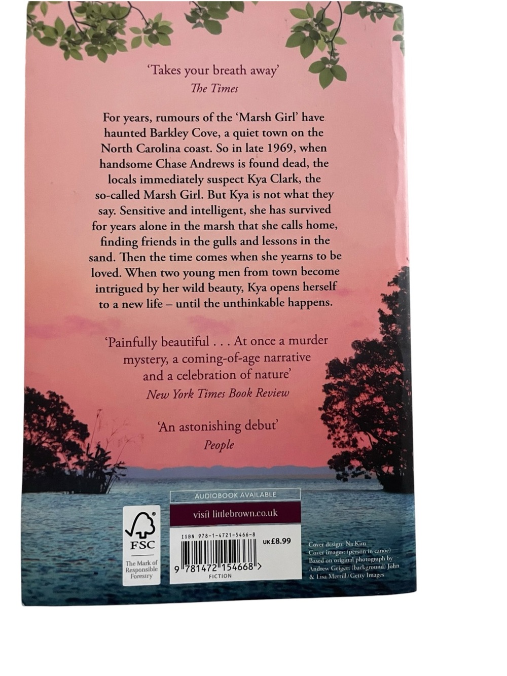 Where the Crawdads Sing by Delia Owens EUC - Picture 2 of 3